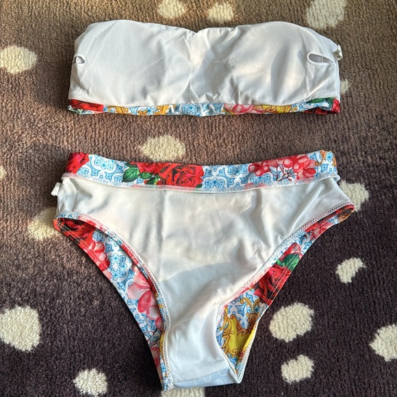 Strapless High Waisted Bikini - Picture 7 of 9